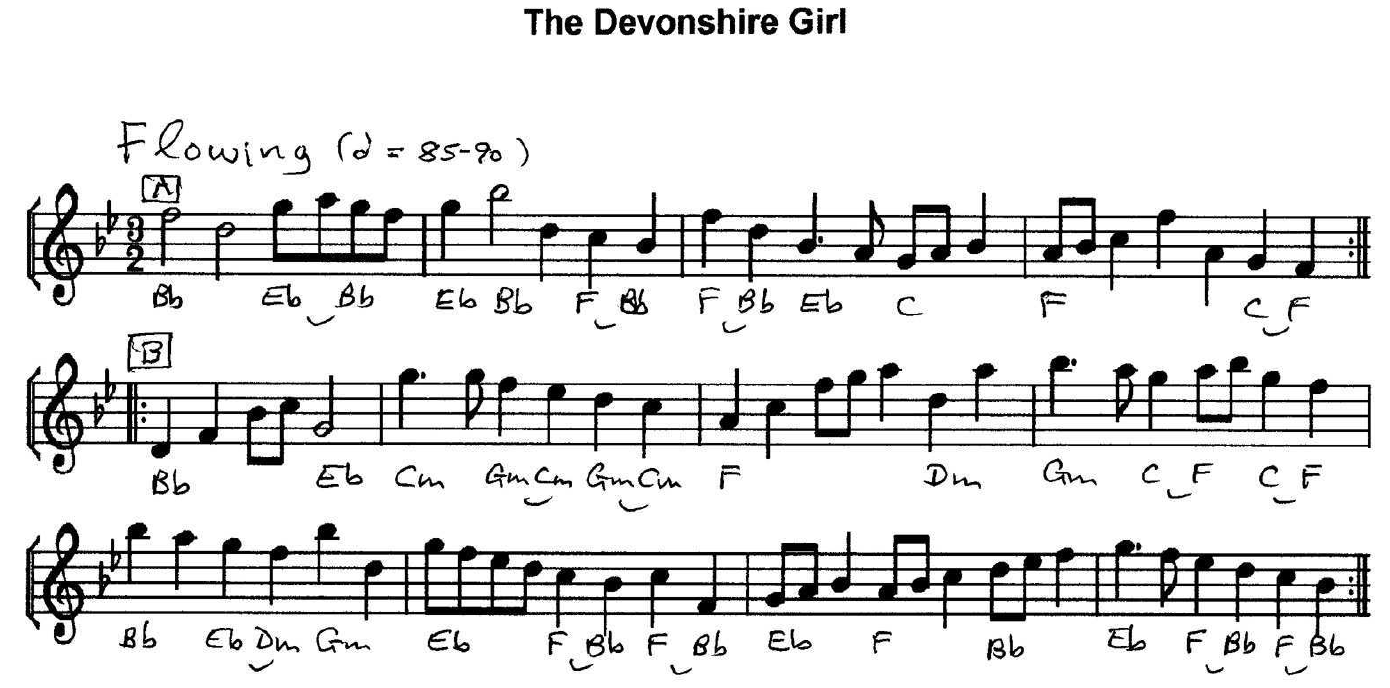 Devonshire Girl, The (music)